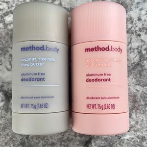 MethodBody aluminum free deodorant.